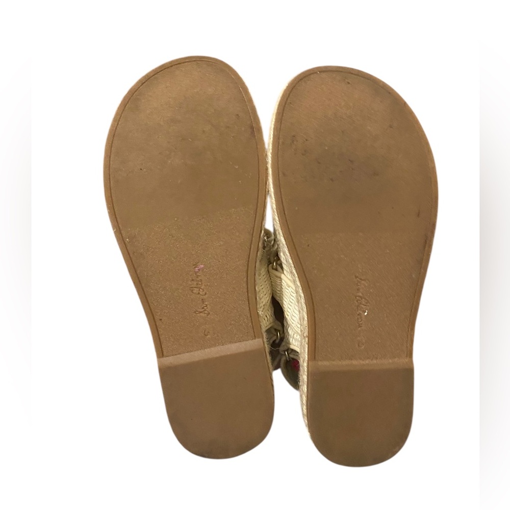 Women’s Sam Edelman Arlo Strappy Sandal Linen Raffia - Picture 7 of 7